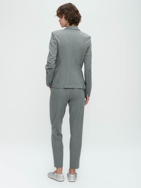 Tom Terry jersey Blazer | Grey Melange