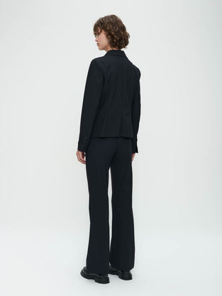 Atina Blazer Technical Jersey | Black