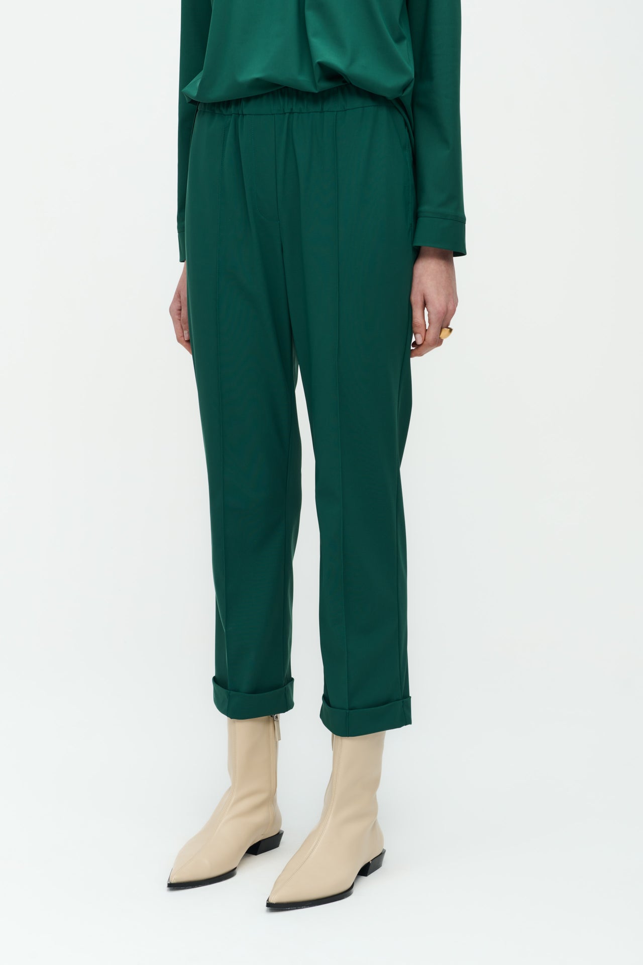 Irena Pants Technical Jersey | Green