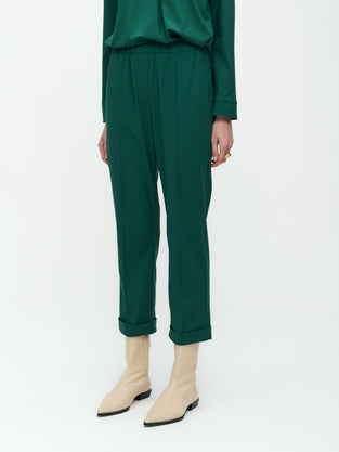 Irena Pants Technical Jersey | Green