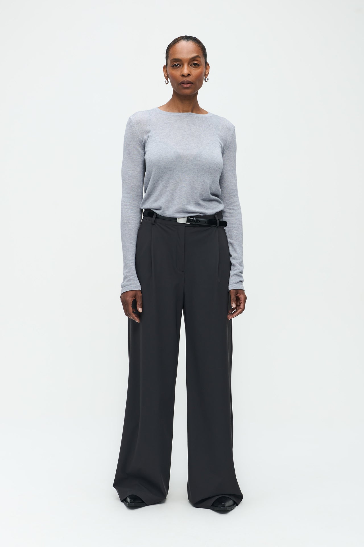 Marga Pants Technical Jersey | Dark Grey