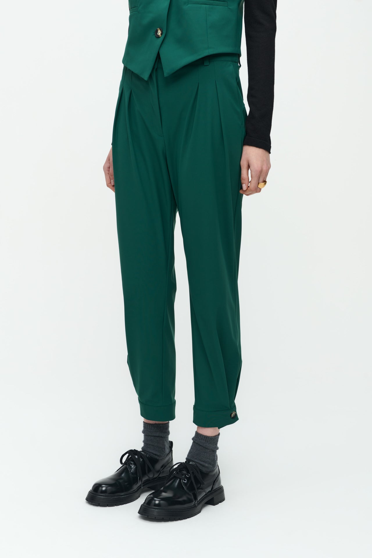 Katrin Pants Technical Jersey | Green
