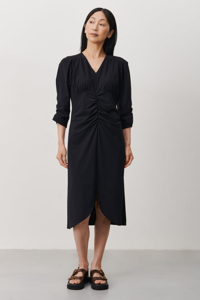 Hilde Dress Technical Jersey | Black