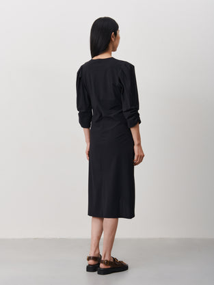 Hilde Dress Technical Jersey | Black