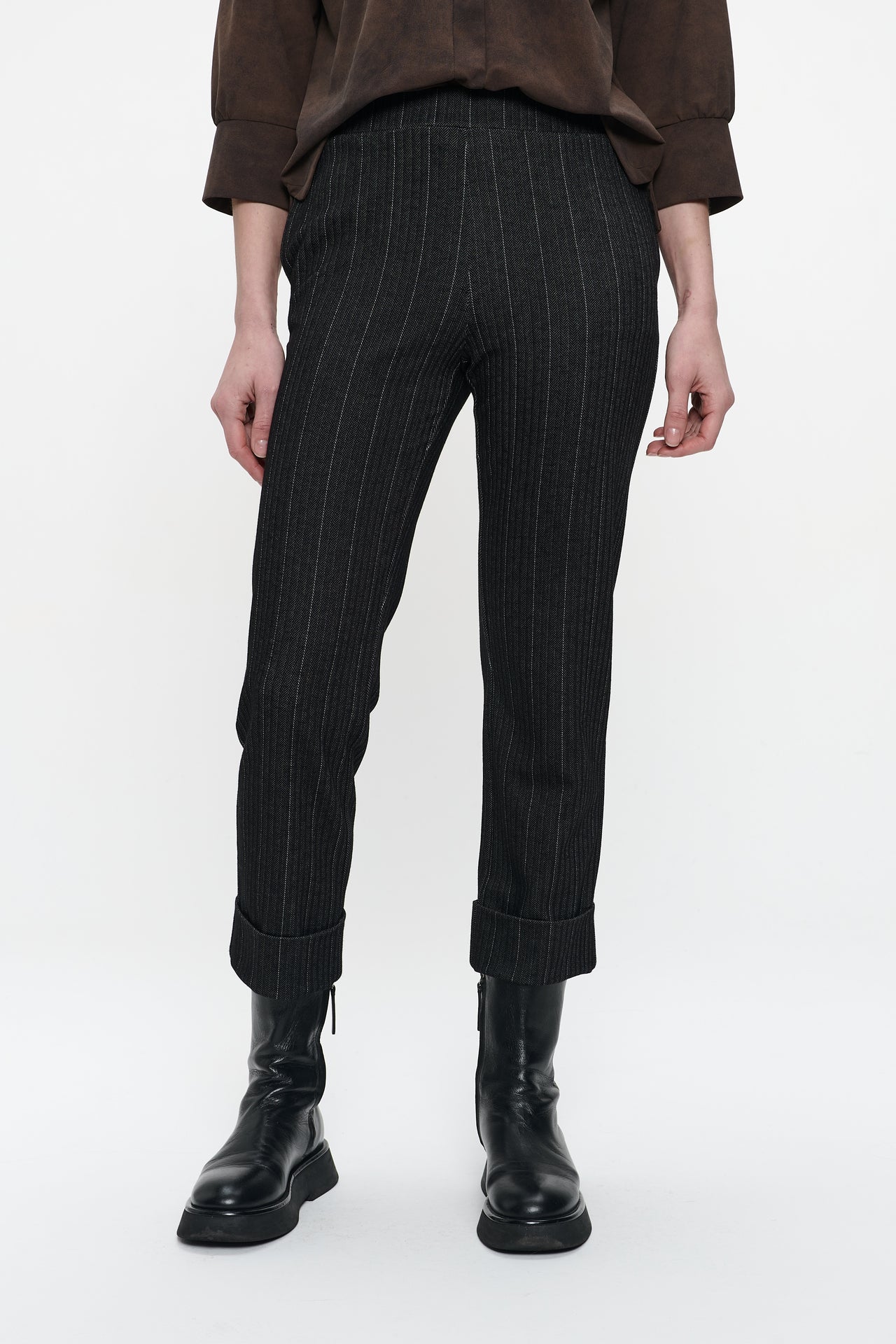 Parrot viscose elastene pants | Black
