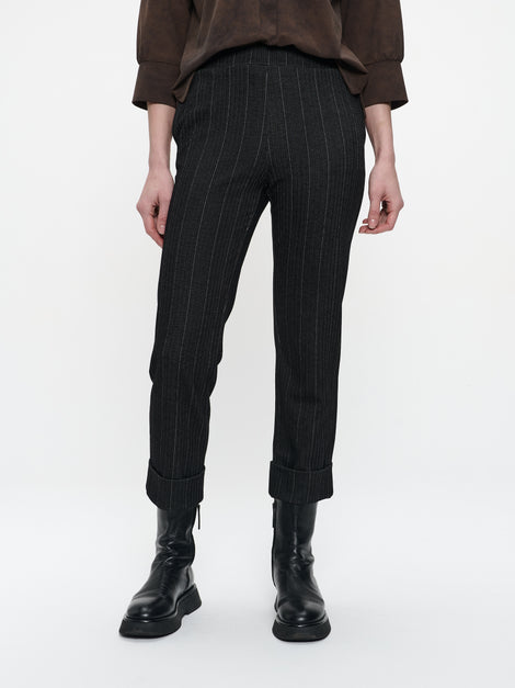 Parrot viscose elastene pants | Black