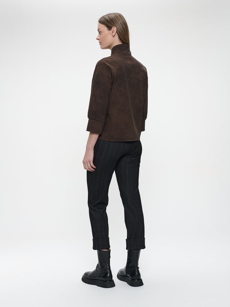 Parrot viscose elastene pants | Black