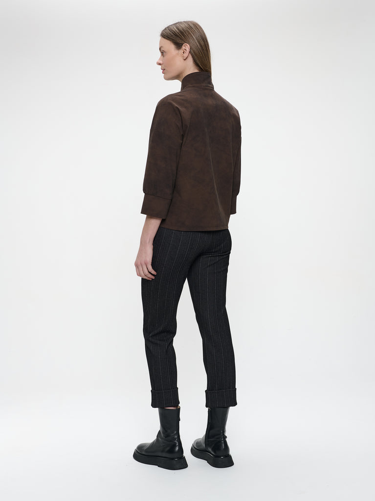 Parrot viscose elastene pants | Black