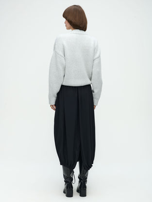 Leda Skirt Technical Jersey | Black