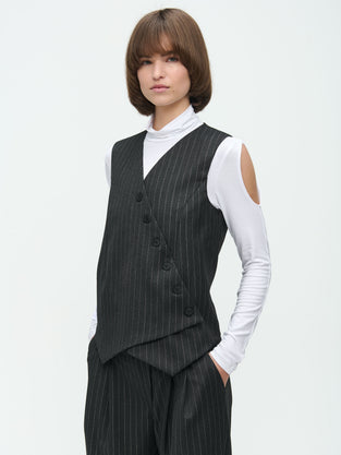 Oliver Vest | Anthracite