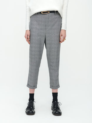 Lena Pants | Silver Shiny