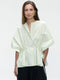 Hiroko cotton mix blouse | Aloe