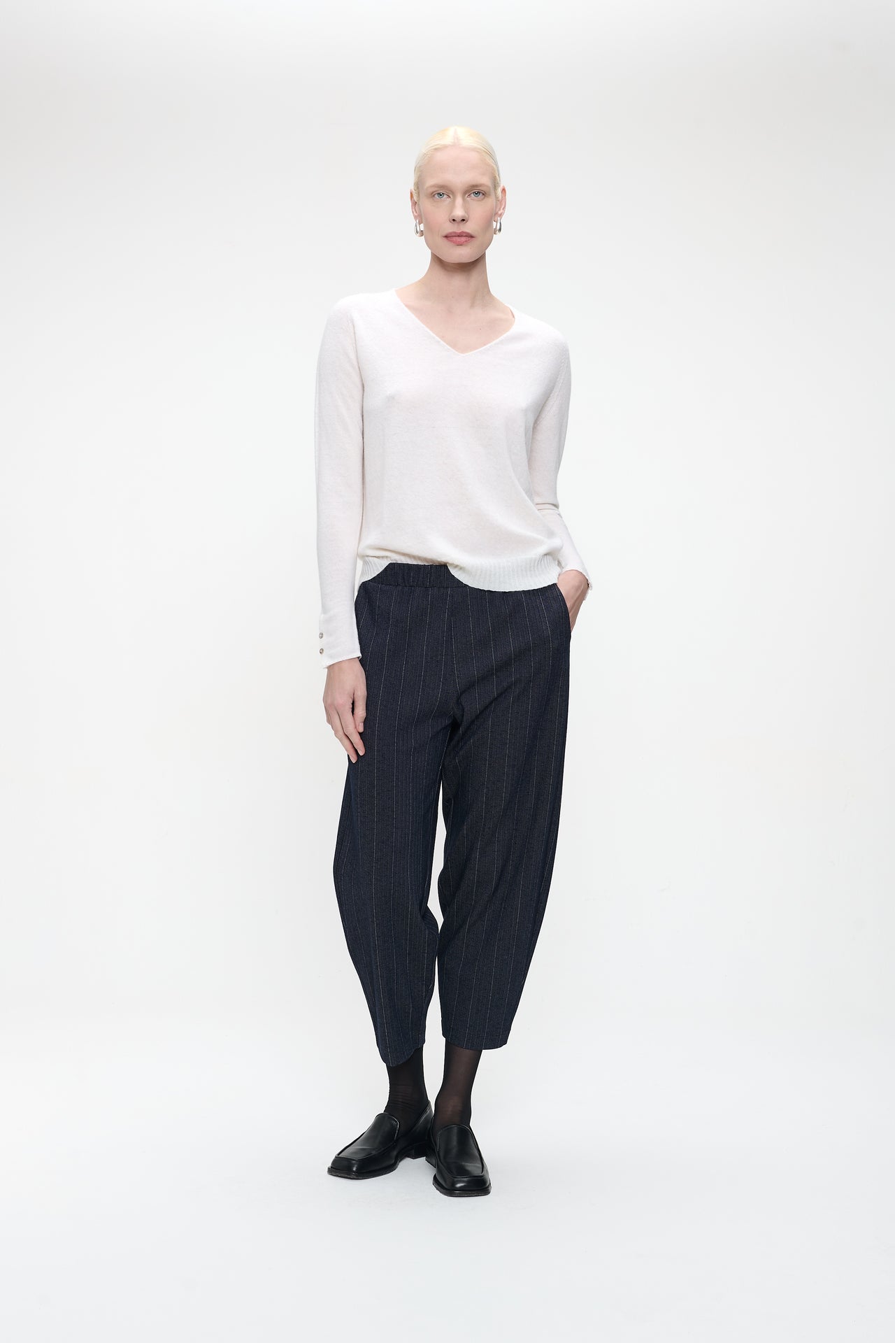 Pullover Cashmere blend 2479 | Ecru