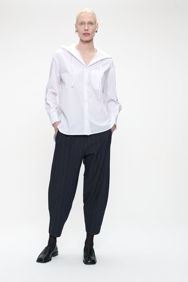 Bortolo viscose elastane pants | Blue