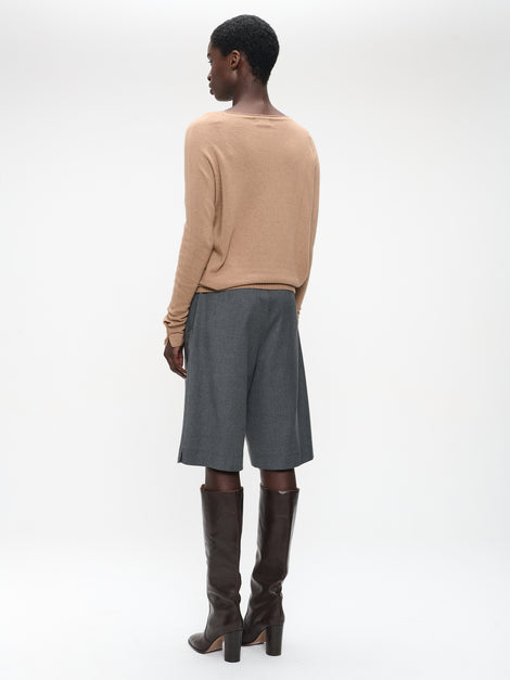 Pullover Cashmere blend 2480 | Camel