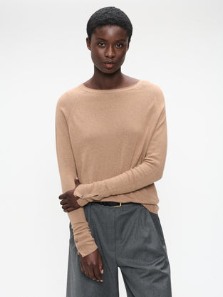 Pullover Cashmere blend 2480 | Camel