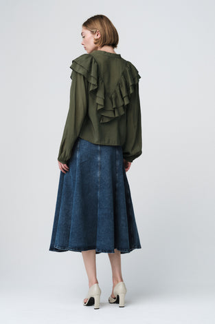 Beny viscose Blouse | Army