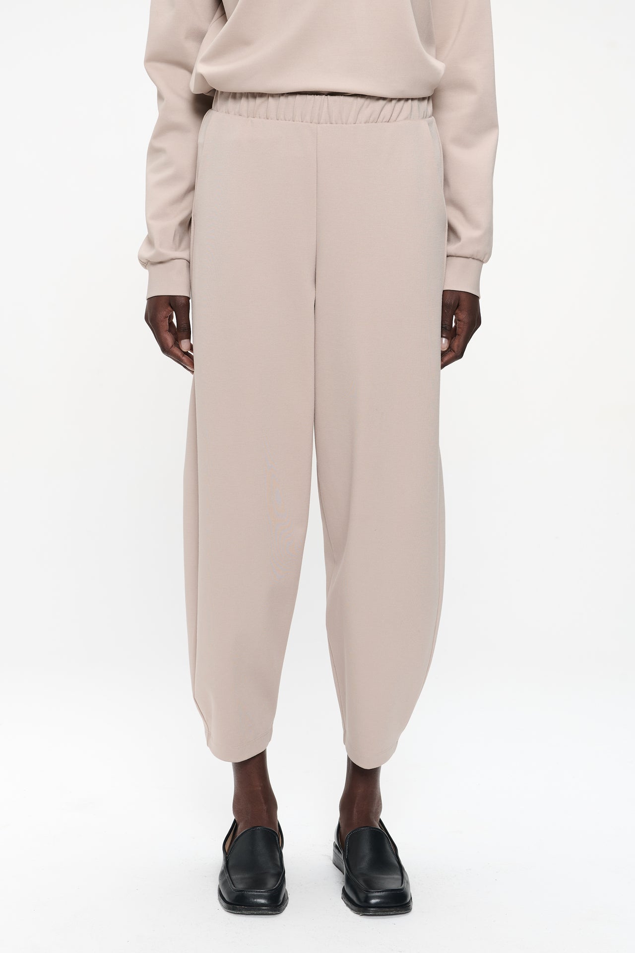 Pants viscose blend 176I | Sand