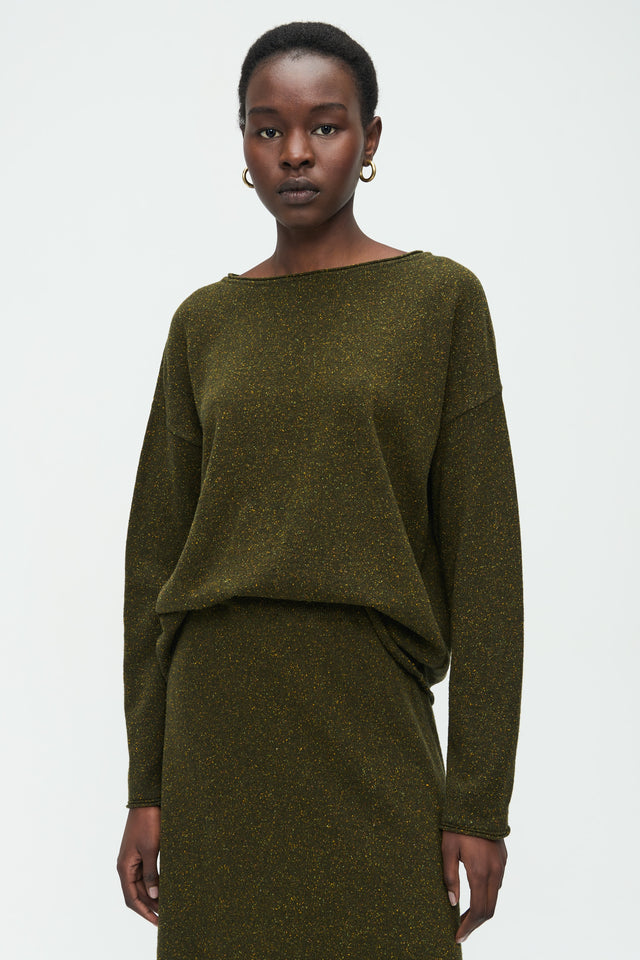 Clay Winter Pullover | Green