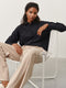 Ivona Blouse Technical Jersey | Black