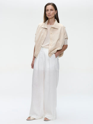 Anda oversized blouse | Beige