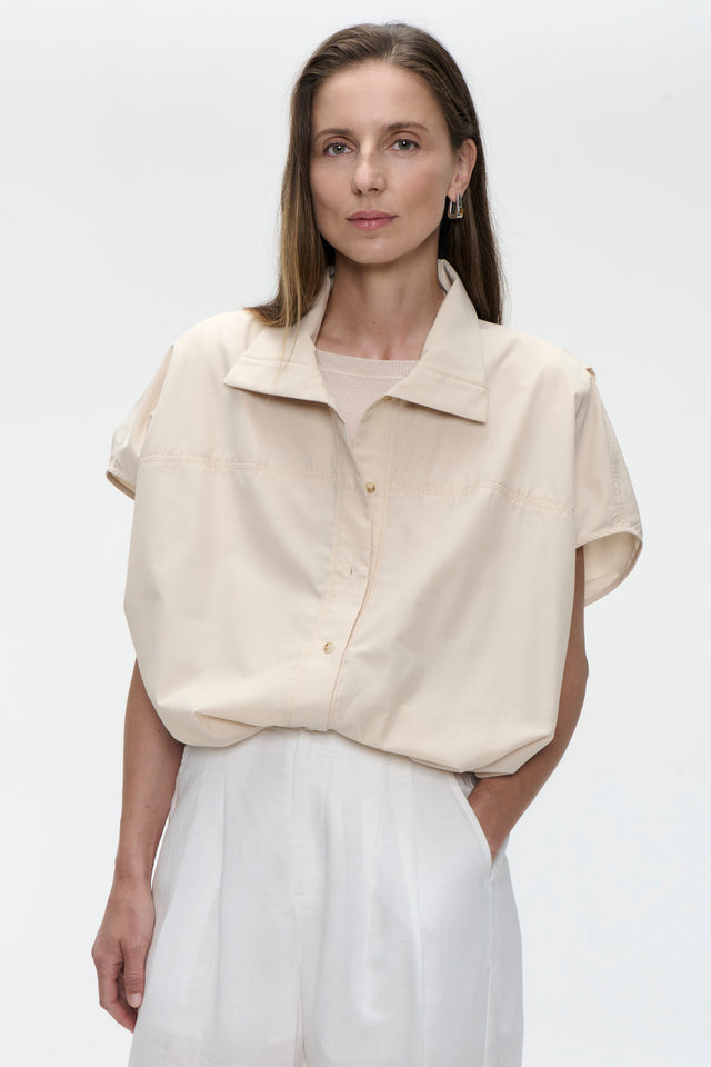 Anda oversized blouse | Beige