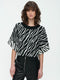 Nouhaila Studio Pullover | Black White