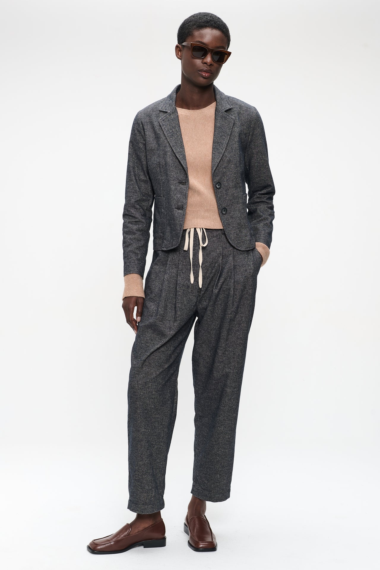 Pants cotton mix | Blue