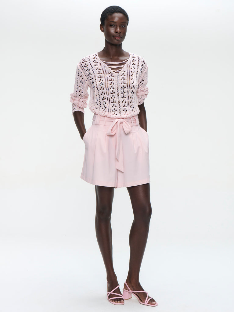 Yana shorts technical jersey | Pink