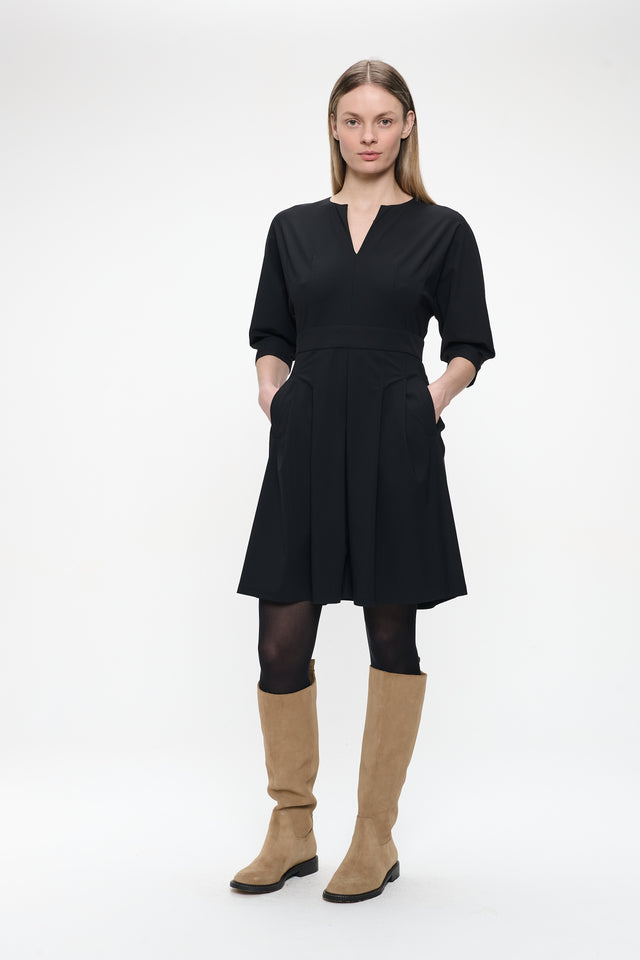 Gaara dress short technical jersey | Black