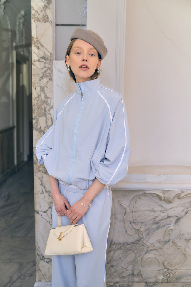 Kerrin structure tech jersay jacket | Light Blue