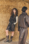 Clare eco leather vest | Dark Brown