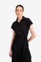Aston blouse technical jersey | Black
