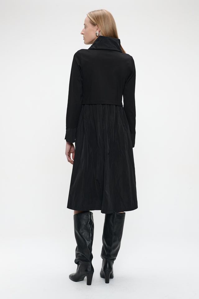 Dress mix cotton taffeta 176l | Black