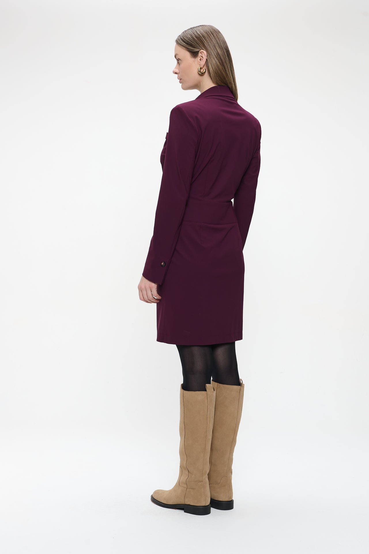 Laura dress technical jersey | Cherry