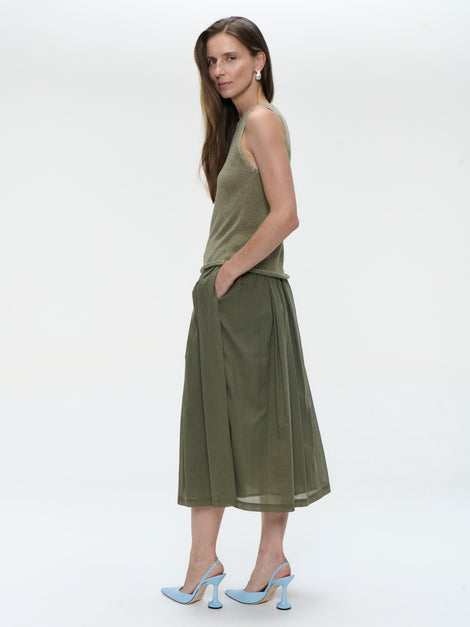 Light viscose top 2000 | Soft Green