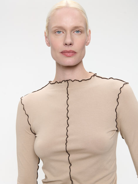 Janette top | Capuccino