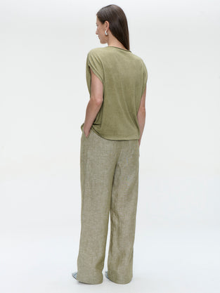 Top cotton dyed 23150 | Green