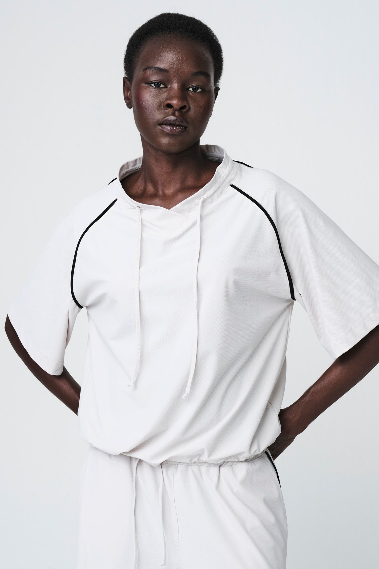 GiaP structure tech jersay top | Sand