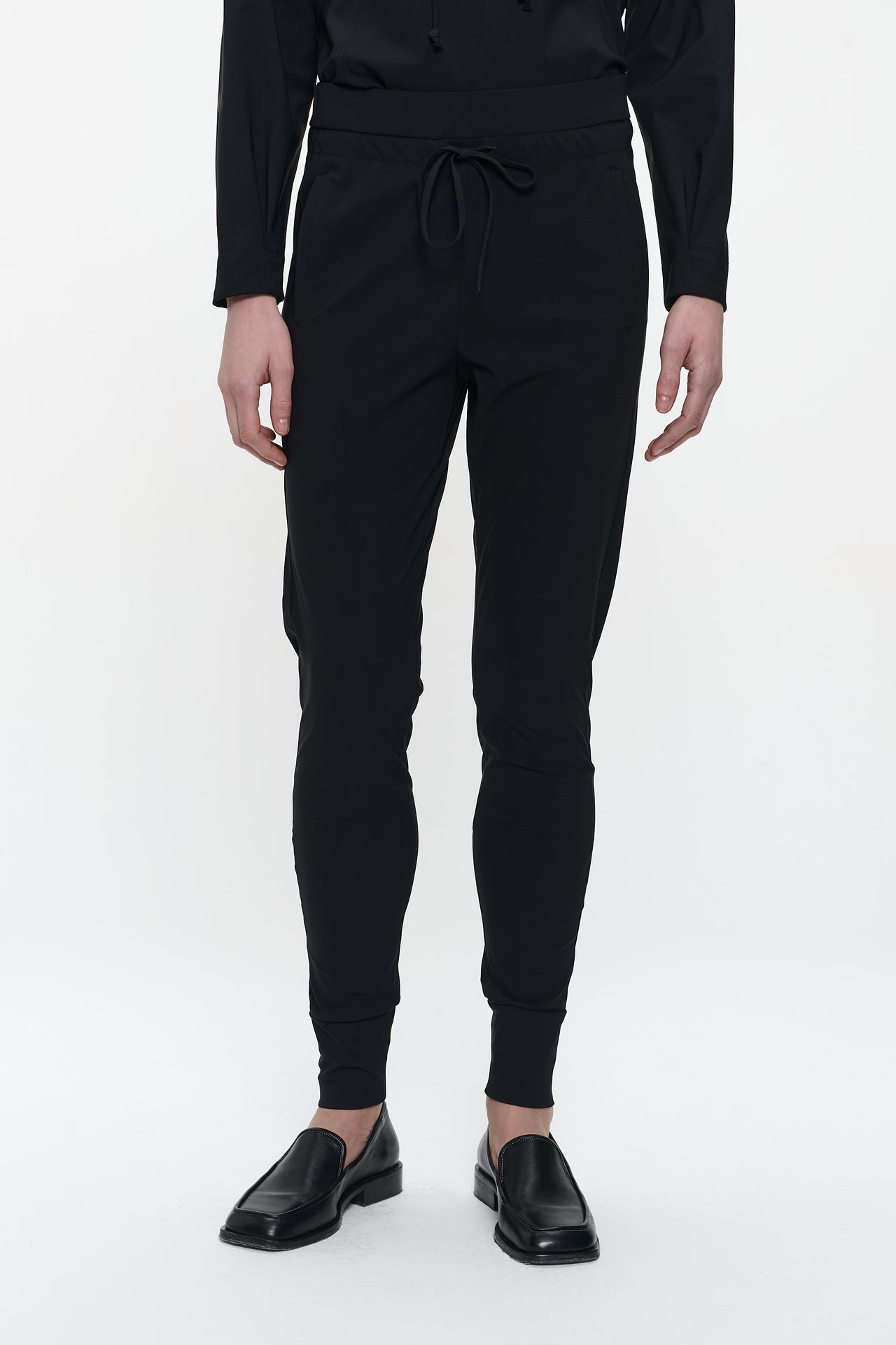 John strech technical jersey pants | Black