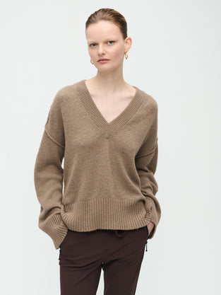 Andy Pullover | Taupe