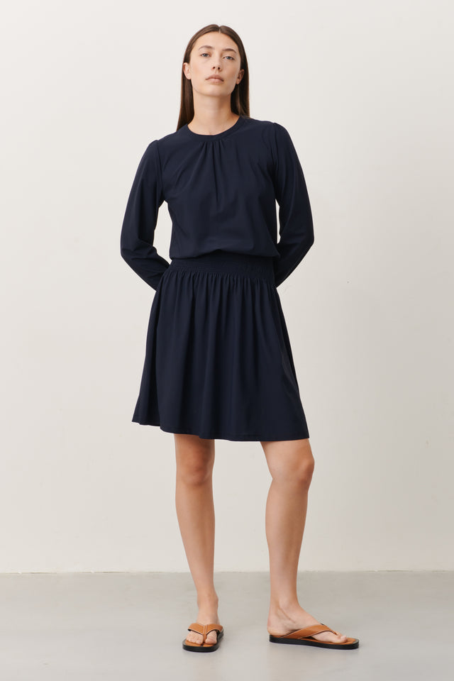 Janny Dress-1 Technical Jersey | Blue