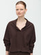 Dora Top Technical Jersey | Dark Brown
