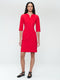 Martinas strech technical jersey dress | Red