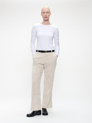 Carlina Top Technical Jersey | White