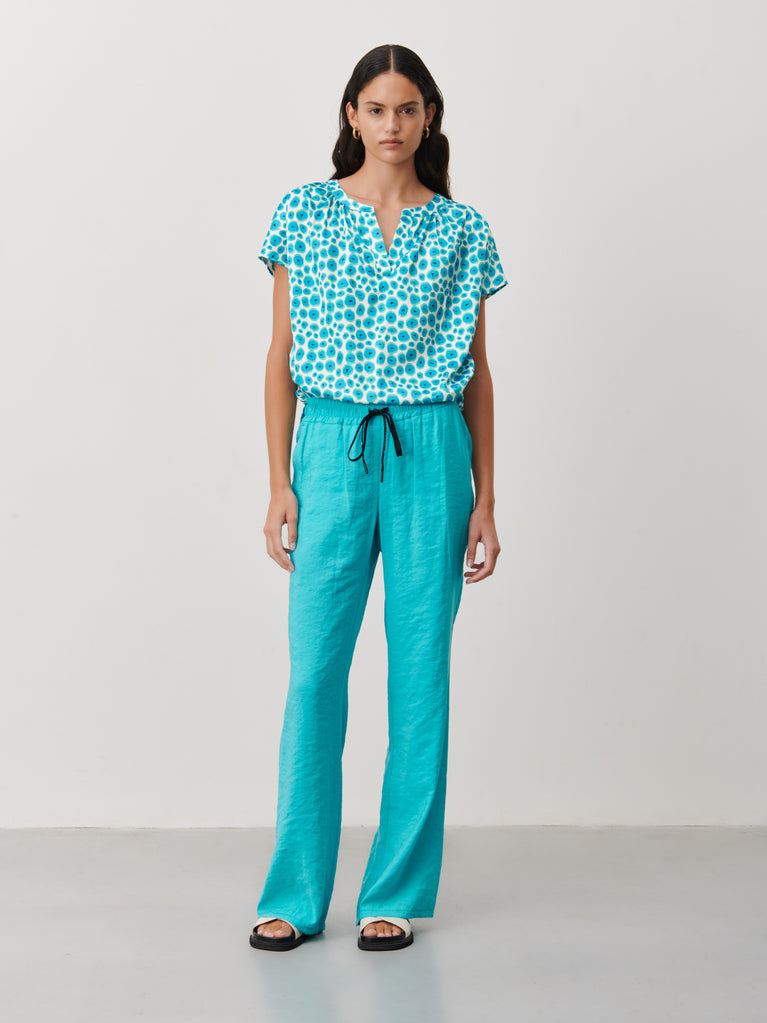 Carola Pants | Turquoise