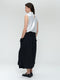 Rai strech technical jersey skirt | Black