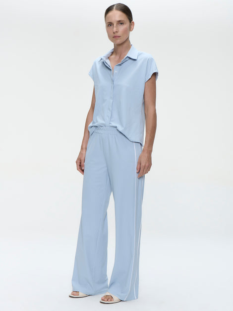 Vaya structure tech jersey pants | Light Blue