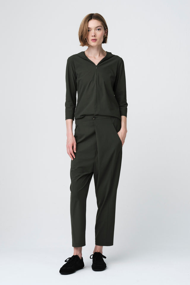 Melissa top KS technical jersey | Army