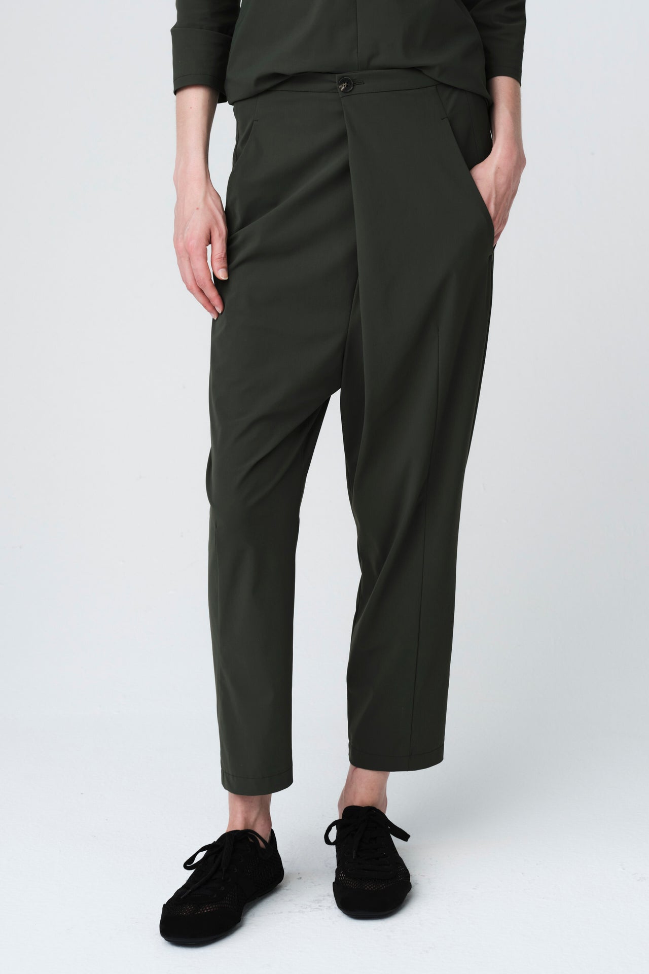 Klaus pants technical jersey | Army